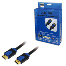 Logilink HDMI-Kabel Ethernet A - A St / St 10.00m Gold