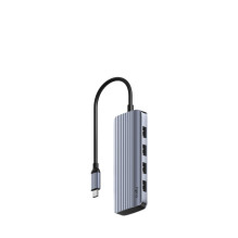 Cudy UH500 laptop dock / port replicator USB 3.2 Gen 1 (3.1 Gen 1) Type-C Grey, Silver Cudy UH500 laptop dock / port replicator USB 3.2 Gen 1 (3.1 Gen 1) Type-C Grey, Silver