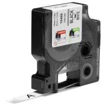 Dymo Rhino Band IND, Nylon 12 mm x 3,5 m schwarz auf wei