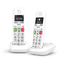 Belaidis telefonas GIGASET E290 DUO White (L36852-H2901-D202) Belaidis telefonas GIGASET E290 DUO White (L36852-H2901-D202)
