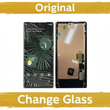 Screen for Google Pixel 6 Pro black with frame (Updated: China)