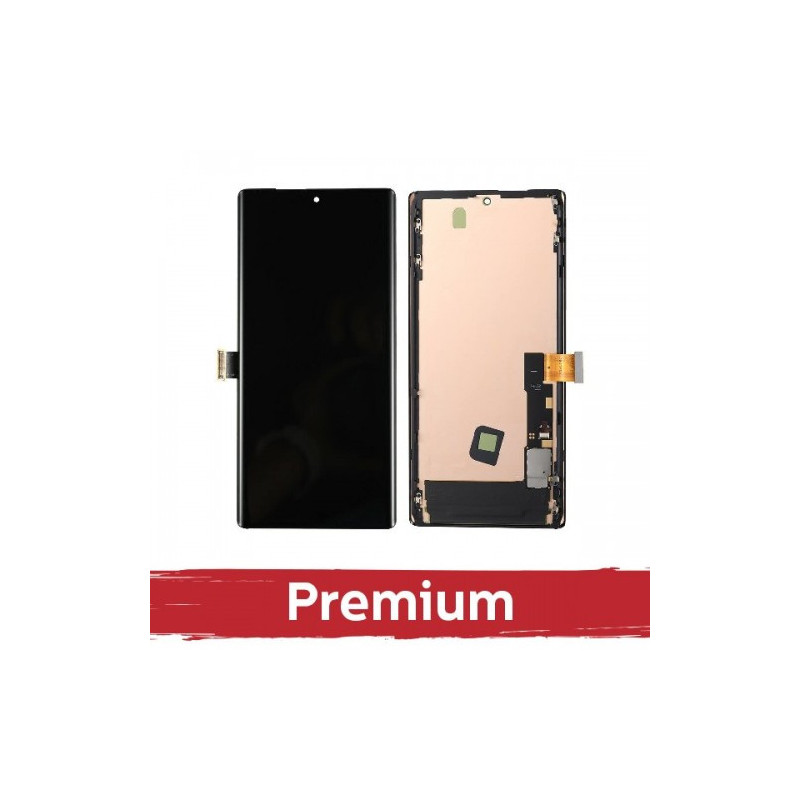 Screen for Google Pixel 6 Pro black with frame OEM