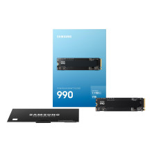 SSD, SAMSUNG, 1 TB, M.2, PCI Express 4.0, NVMe Yes, Write speed 6450 MB / s, Read speed 7150 MB / s, MTBF 1500000 h, Box