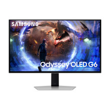 Monitor, SAMSUNG, 27 ", 2560 x 1440 pixels, Quad HD, Native aspect ratio 16:9, OLED, Flat, LS27DG602SUXEN