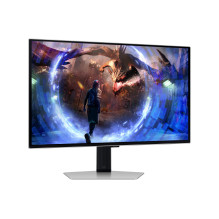 Monitor, SAMSUNG, 27 ", 2560 x 1440 pixels, Quad HD, Native aspect ratio 16:9, OLED, Flat, LS27DG602SUXEN