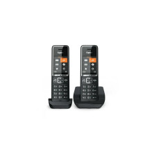 GIGASET WIRELESS PHONE COMFORT 550 DUO BLACK CHROME (L36852-H3001-D204) GIGASET WIRELESS PHONE COMFORT 550 DUO BLACK CHROME (L36852-H3001-D204)