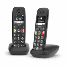 GIGASET Belaidis telefonas E290 DUO Black (L36852-H2901-D201) GIGASET Belaidis telefonas E290 DUO Black (L36852-H2901-D201)