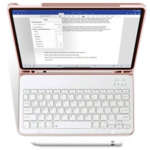 Tech-Protect SC Pen + Keyboard Case iPad 10.9" 2022 Pink