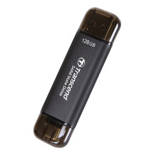 SSD 128GB Transcend ESD310C Portable, USB 10Gbps, Type-C / A