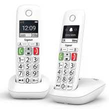 GIGASET WIRELESS PHONE E290 WHITE (S30852-H2901-D202) GIGASET WIRELESS PHONE E290 WHITE (S30852-H2901-D202)