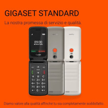 GIGASET GL595 SENIOR PHONE SILVER (S30853-H1231-R102) GIGASET GL595 SENIOR PHONE SILVER (S30853-H1231-R102)