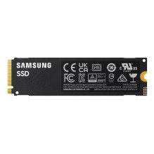 SSD, SAMSUNG, 990, 2 TB, M.2, PCI Express 4.0, NVMe Taip, Įrašymo greitis 6450 MB/s, Skaitymo greitis 7250 MB/s, MTBF 15