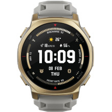 Amazfit T-Rex 3 Pro NFC, 44mm with Silicone Strap, Arctic Gold EU W2548GL2N