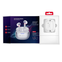 Forcell F-Audio Pulse Air ENC Wireless In-Ear TWS Earbuds silver Forcell F-Audio Pulse Air ENC Wireless In-Ear TWS Earbuds silver