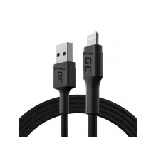 USB cable - Green Cell KABGC21 1.2 m black