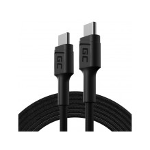 USB Kabelis - Green Cell KABGC29 2 m USB C Juodas