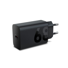 Lenovo 68W USB-C sieninis planšetinio kompiuterio įkroviklis, Universal Juodas AC Vidinis Lenovo 68W USB-C sieninis planšetinio kompiuterio įkroviklis, Universal Juodas AC Vidinis