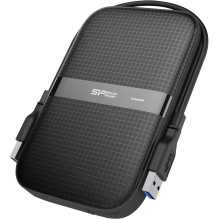 External hard drive HDD Silicon Power Armor A60 1TB Black-green (SP010TBPHDA60S3A)