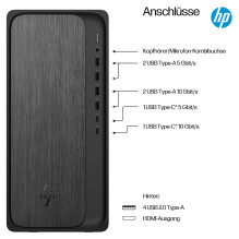 HP Omnidesk stacionarus kompiuteris M02-0152ng RYZ5-8500G / 16GB / 512SSD / FreeDOS HP Omnidesk stacionarus kompiuteris M02-0152ng RYZ5-8500G / 16GB / 512SSD / FreeDOS