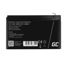 Baterija - Green Cell AGM48 Uždarosios Švino Rūgšties 12V 10Ah Juoda Baterija - Green Cell AGM48 Uždarosios Švino Rūgšties 12V 10Ah Juoda