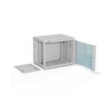 Baldų Korpusas - A-LAN ALANTEC 19" 9U 600x450 Plieninė Pilka Baldų Korpusas - A-LAN ALANTEC 19" 9U 600x450 Plieninė Pilka