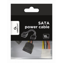 KABELIS MAITINIMO SATA X2 15CM / CC-SATA-PSY GEMBIRD
