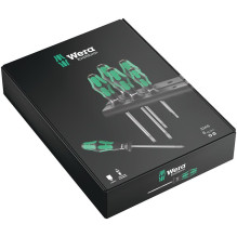 Wera Schraubendreher Satz 334 / 6 (Black / grün, Kraftform Plus, Lasertip)