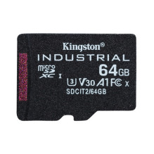 Memory card microSD 64GB CL10 UHS-I Industrial