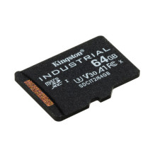 Memory card microSD 64GB CL10 UHS-I Industrial