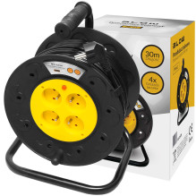 Išorinė baterija - BLOW PR-61 30m 4-Šakės 16A 230V Išorinė baterija - BLOW PR-61 30m 4-Šakės 16A 230V