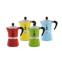 Bialetti Rainbow 0.27 L aliuminio ir termoplastiko kavinukas