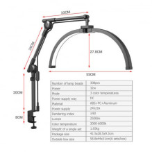 Riff Half-Moon Cantilever lamp 30W 3 lightning modes 2500lm