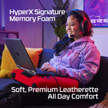 Ausinės - HyperX Cloud III, Atminties Putos, Lengvas Dizainas, Juoda Ausinės - HyperX Cloud III, Atminties Putos, Lengvas Dizainas, Juoda