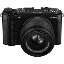 Veidrodinė skaitmeninė kamera Fujifilm X-M5 + XC15-45 komplektas Black Veidrodinė skaitmeninė kamera Fujifilm X-M5 + XC15-45 komplektas Black