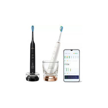 Philips Sonicare DiamondClean Serie 9000 ? Duo , Elektrische Zahnbürste (mehrfarbig, inkl. 2. Handstück (Black und Roség Philips Sonicare DiamondClean Serie 9000 ? Duo , Elektrische Zahnbürste (mehrfarbig, inkl. 2. Handstück (Black und Roség