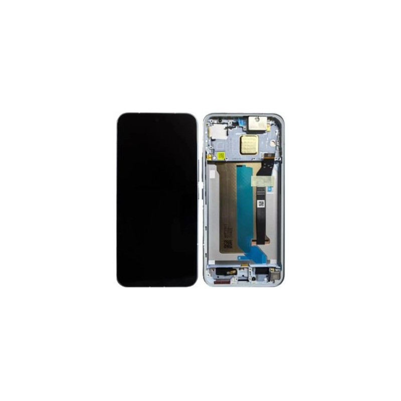 LCD screen Xiaomi Poco X8 Pro Max 5G with touch screen with frame Blue original (service pack)