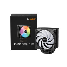 be quiet! Pure Rock 3 LX ARGB CPU Kühler für Intel ir AMD CPU Black be quiet! Pure Rock 3 LX ARGB CPU Kühler für Intel ir AMD CPU Black