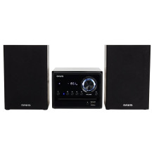 Garso Sistema - Aiwa MSBTU-300 20W Bluetooth Mikro Sistema Juoda Garso Sistema - Aiwa MSBTU-300 20W Bluetooth Mikro Sistema Juoda