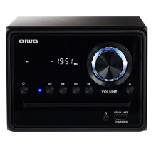 Aiwa MSBTU-300 home audio system Home audio micro system 20 W Black Aiwa MSBTU-300 home audio system Home audio micro system 20 W Black