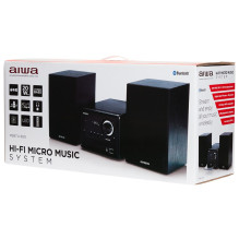 Aiwa MSBTU-300 home audio system Home audio micro system 20 W Black Aiwa MSBTU-300 home audio system Home audio micro system 20 W Black
