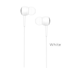 HOCO M19 Drumbeat Universal in-ear headphones with microphone with 3.5mm jack and control button for music and calls 1.2 HOCO M19 Drumbeat Universal in-ear headphones with microphone with 3.5mm jack and control button for music and calls 1.2