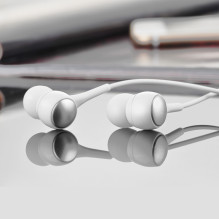 HOCO M19 Drumbeat Universal in-ear headphones with microphone with 3.5mm jack and control button for music and calls 1.2 HOCO M19 Drumbeat Universal in-ear headphones with microphone with 3.5mm jack and control button for music and calls 1.2