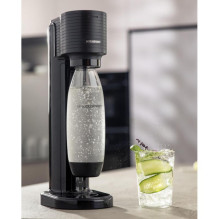 Namų Ir Virtuvės Prietaisai - SodaStream Soda Maker Gaia QC Black Su 1 Buteliu Juodas Namų Ir Virtuvės Prietaisai - SodaStream Soda Maker Gaia QC Black Su 1 Buteliu Juodas