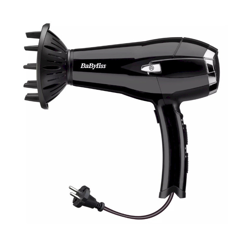 Plaukų džiovintuvas BaByliss Cordkeeper 2000 Black (D374DE)