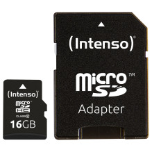 CARD 16GB Intenso MicroSDHC...