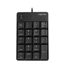 LogiLink ID0184 Numerische Tastatur Notebook Schwarz LogiLink ID0184 Numerische Tastatur Notebook Schwarz