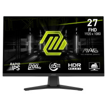 68,6 cm (27") 1920 x 1080 Pixel MSI 9S6-3CE51T-001 16:9 Full HD Rapid IPS 0,5 ms 200 Hz DisplayPort HDMI VESA
