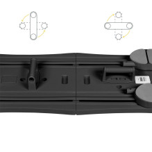 Rebel Active home Pilates set, 9-in-1 multifunctional fitness equipment, black Rebel Active home Pilates set, 9-in-1 multifunctional fitness equipment, black