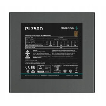 DeepCool PL750D power supply unit 750 W 20+4 pin ATX ATX Black DeepCool PL750D power supply unit 750 W 20+4 pin ATX ATX Black
