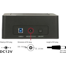 DELOCK Prijungimo stotis 2x SATA III HDD - USB3.0 Klonuoti DELOCK Prijungimo stotis 2x SATA III HDD - USB3.0 Klonuoti